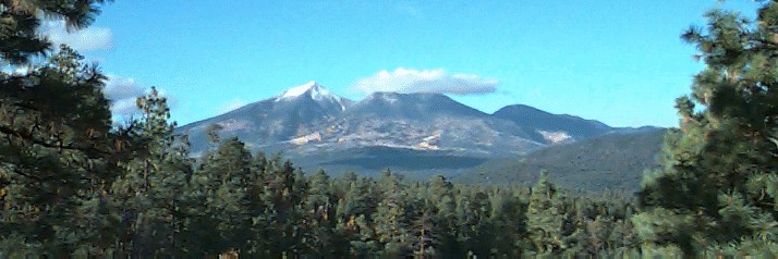 San Franciso Peaks, southern view