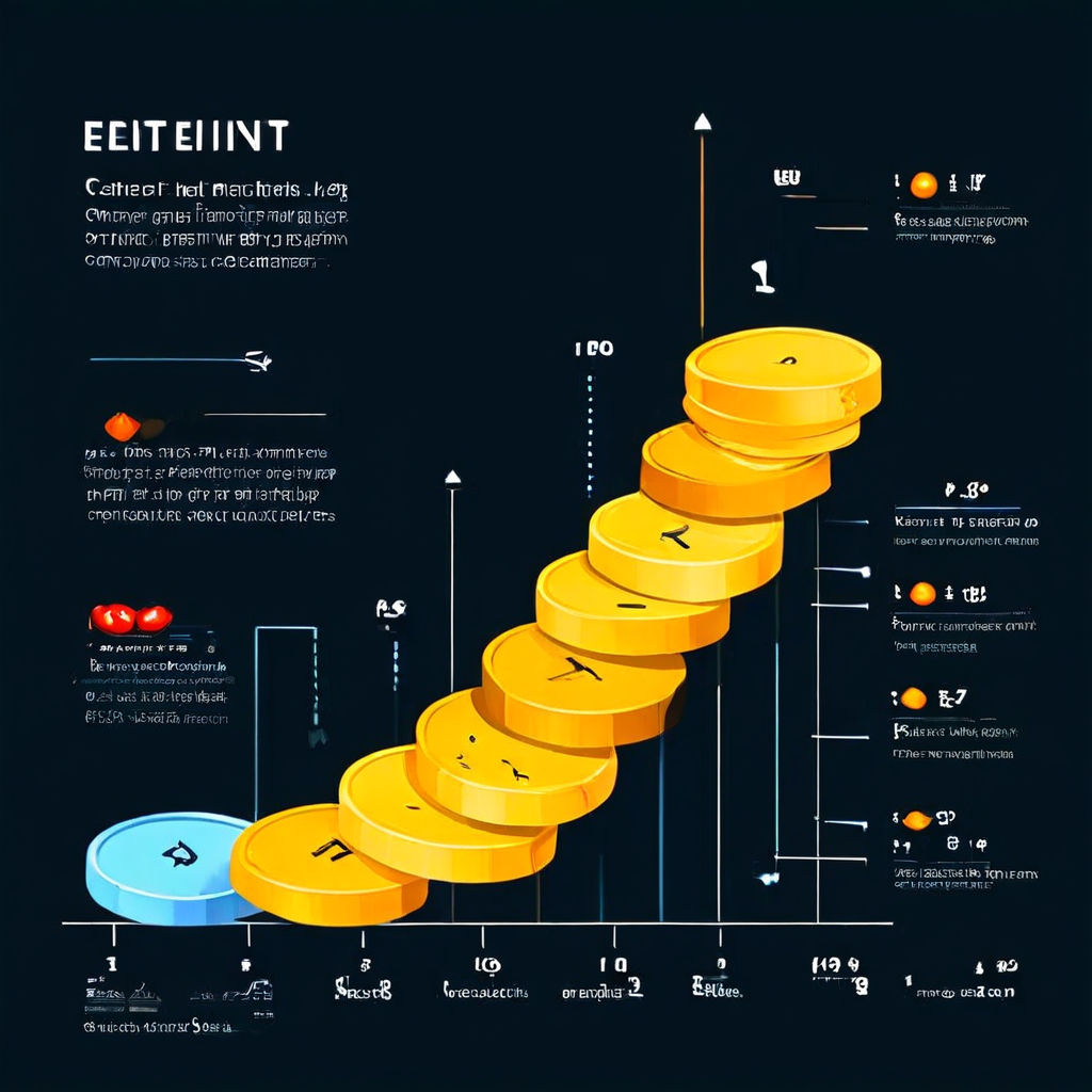 일정한 칩 더미와 단일 칩을 대비시켜 두 베팅 전략의 차이를 표현한 미니멀한 이미지.