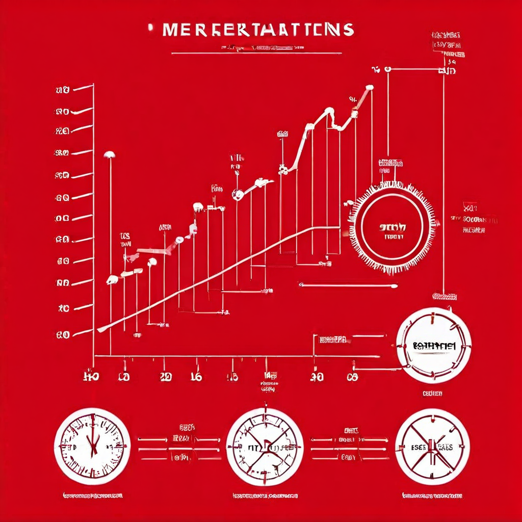 평균 회귀 전략의 핵심 변수와 잠재적 한계점을 개념적인 설계도로 설명하는 이미지.