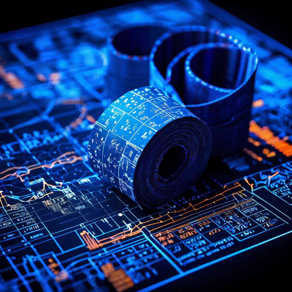 타이 베팅의 확률과 배당률을 수학적으로 분석하는 기술 설계도. 복잡한 방정식과 확률 도표를 통해 무승부 베팅의 원리를 상세히 설명하는 그림.