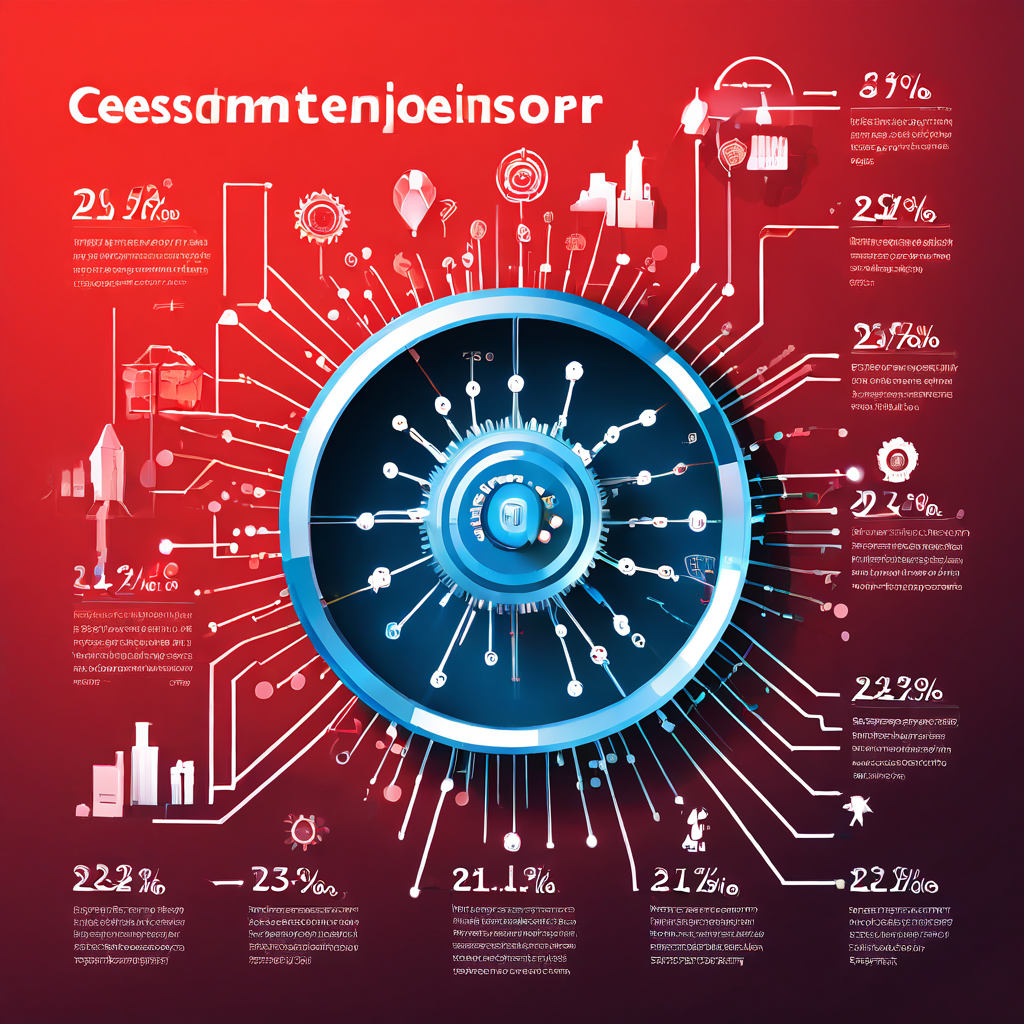 커스터마이징 기능이 핵심 성장 동력으로 작용하여 리셀러 파트너 네트워크 전체를 활성화시키고, 그 결과로 판매 실적 그래프가 급상승하는 과정을 시각적으로 보여주는 이미지.