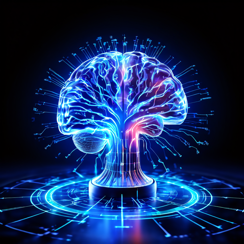 빛나는 뇌의 신경 회로가 데이터 흐름으로 활성화되며 전략적 지도 위에서 결정적인 체스 수로 변환되는 인공지능의 의사결정 과정을 상징적으로 표현한 이미지입니다.