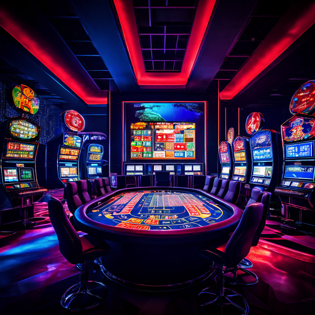 디지털 화면에서 차트가 라이브 카지노 방송으로 전환되며, 여가 소비의 패러다임이 온라인 도박 엔터테인먼트 쪽으로 이동하고 있음을 상징적으로 보여주는 이미지입니다.