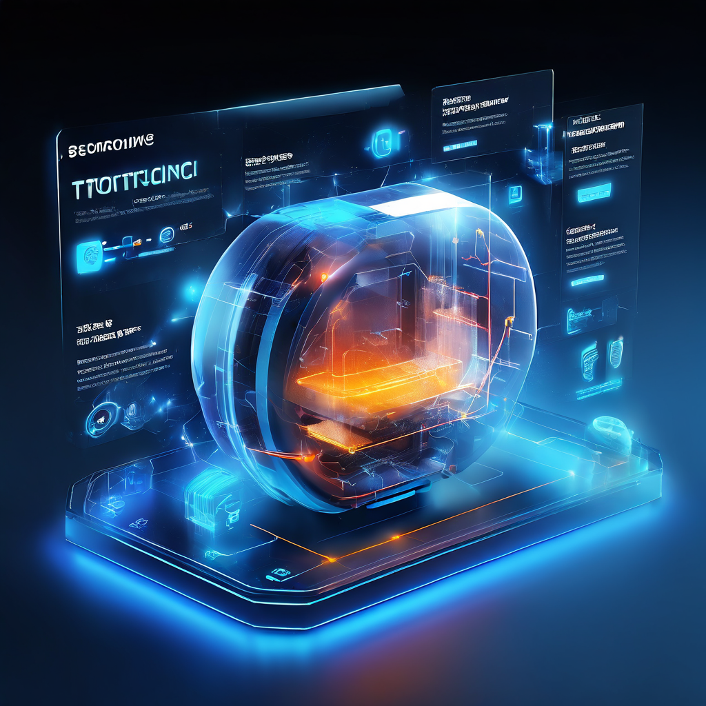 Digital interface glow showing multiple comparison windows and a secure connection path, representing online trust friction in...