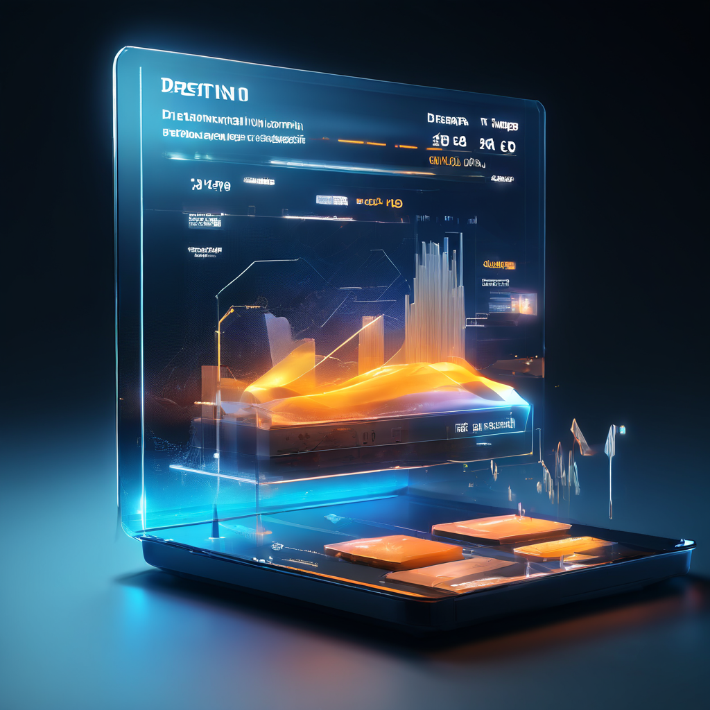 Close-up digital interface glow showing deposit timing data paths and secure payment flow, representing first impressions on a...
