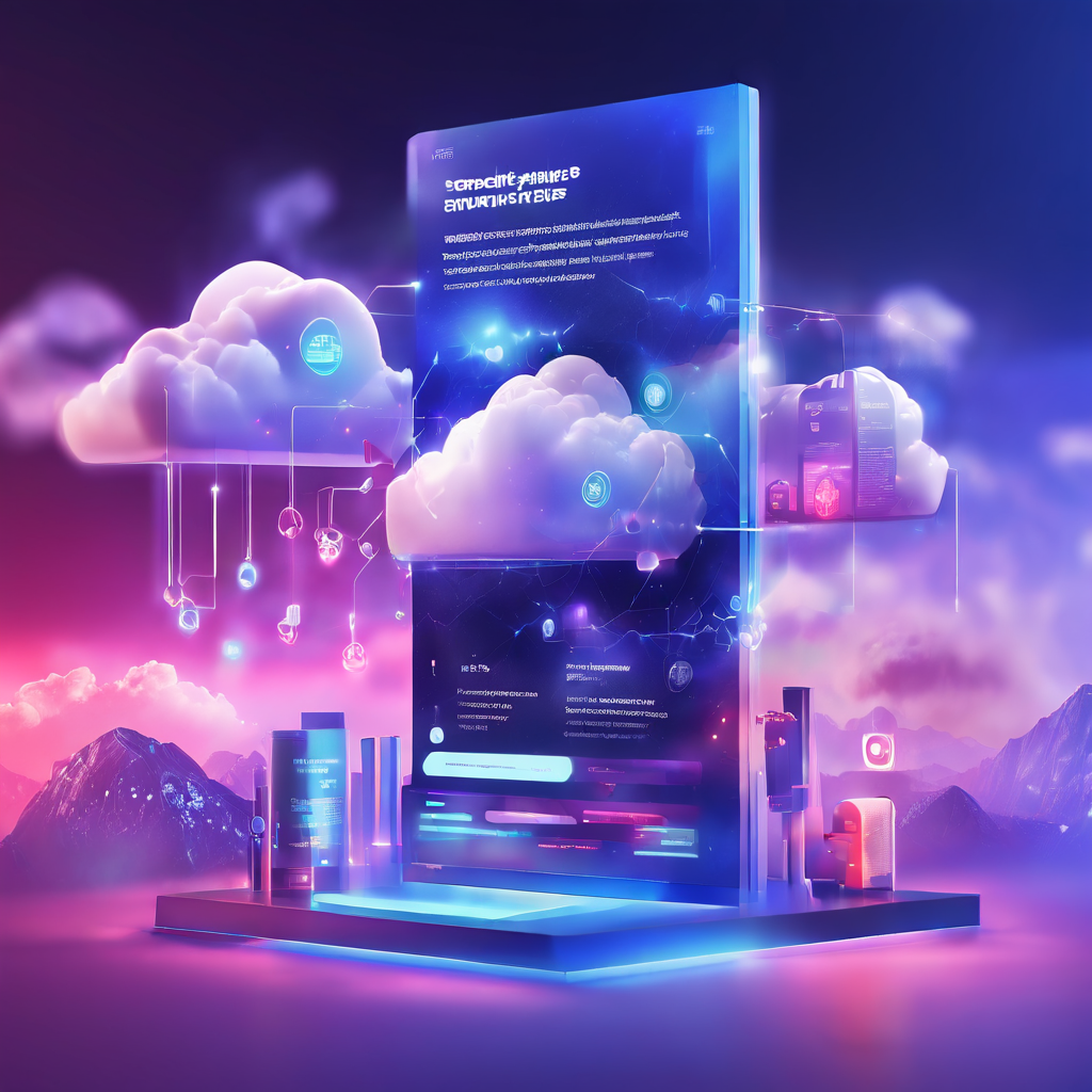 Digital dashboard displaying reward conditions across connected cloud and data layers in a premium SaaS platform interface.