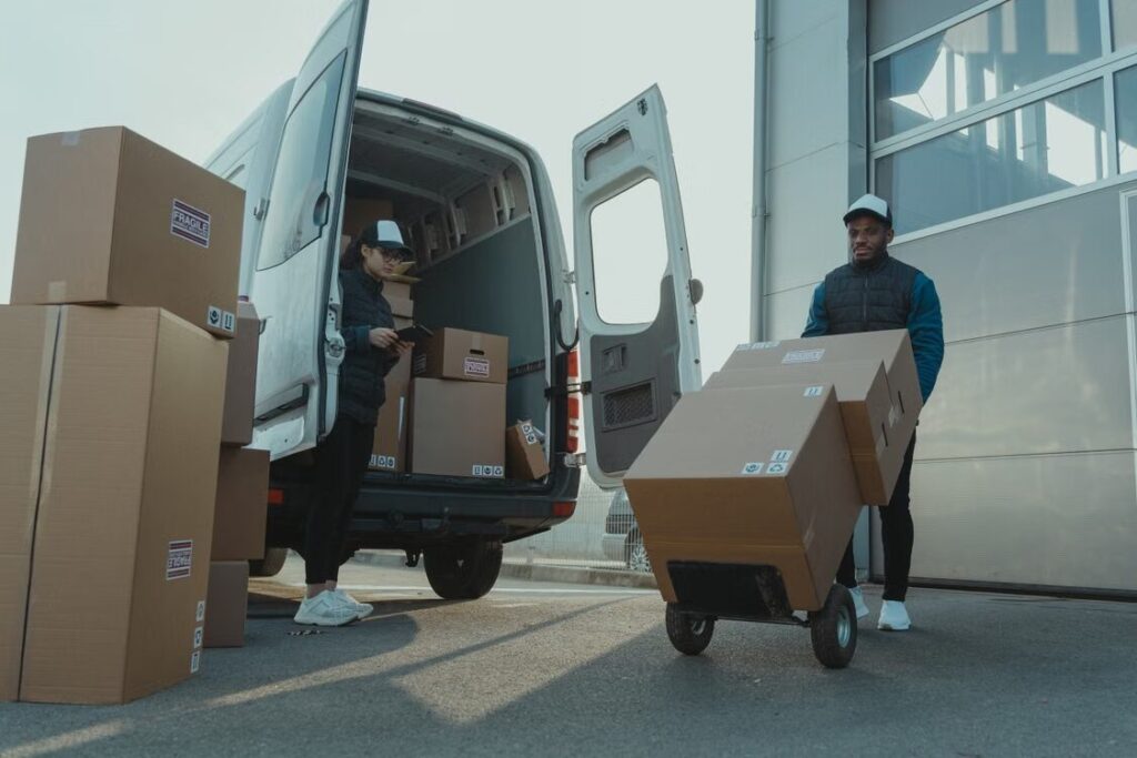 Packing multiple overseas purchases into a single shipment.